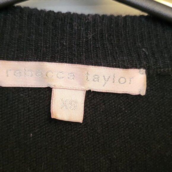 REBECCA TAYLOR WOMENS CARDIGAN WITH RHINESTONES SIZE XS - Picture 2 of 9